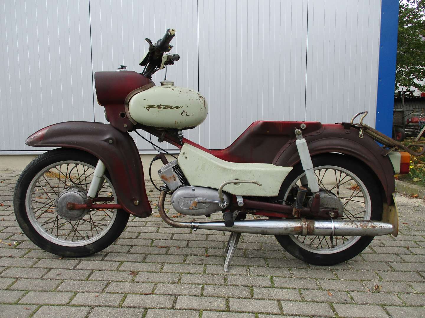 Simson Star 50 Mofa/Moped/Mokick in Rot gebraucht in Calau für € 1.600,-