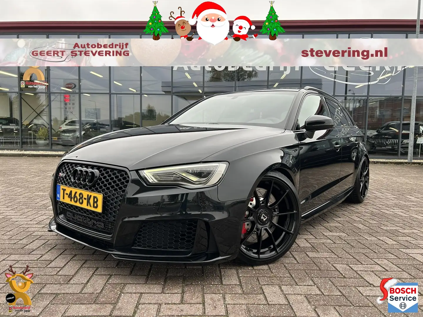 Audi RS3 2.5 450 PK / Pano / B&O / MOTEC velgen / Apple Car Black - 1