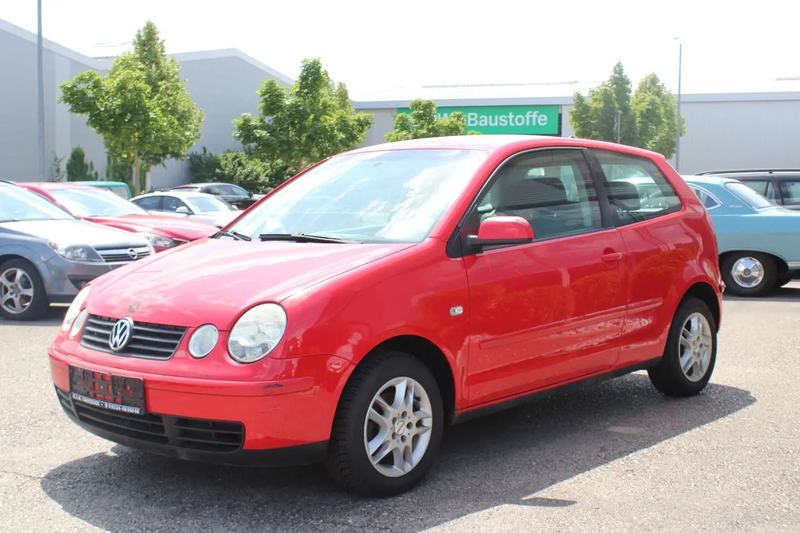 Volkswagen Polo IV Cricket, 1.Hand, Klimaanlage, LM Felgen Rojo - 2