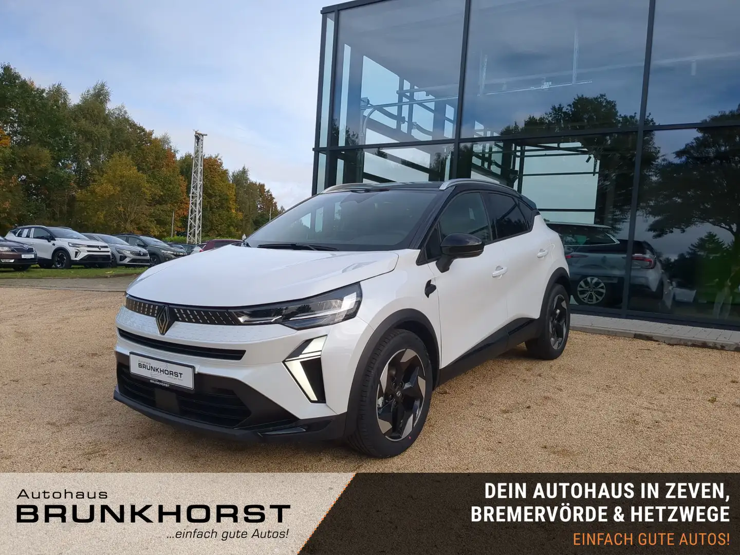 Renault Captur Captur TCe 160 EDC Techno PDC+LKHZ+SHZ+Klimaauto. Weiß - 1