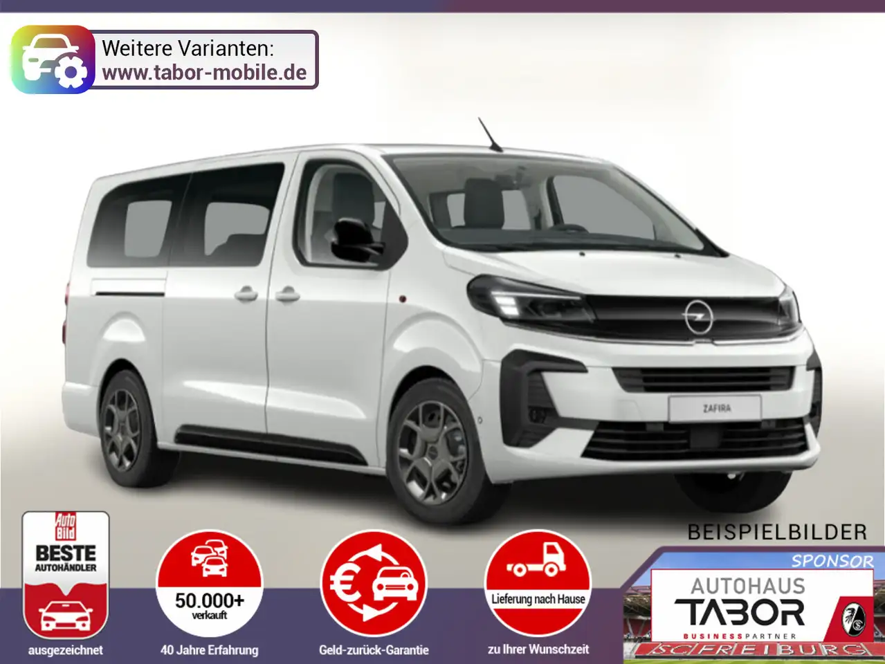 Opel Zafira AT8 XL Edition 8-S AHK Nav Kam UVP-23%* — photo 1 of 13