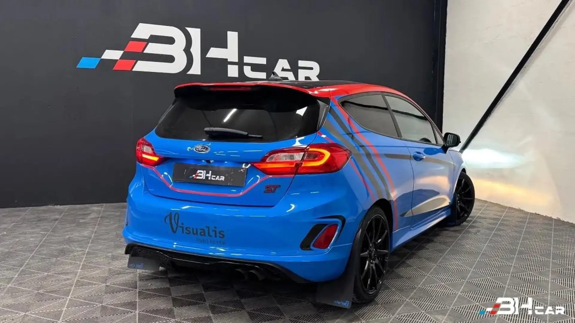 Ford Fiesta 1.6 ECOBOOST 200 ST200 Blauw - 2