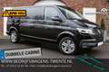 Volkswagen T6.1 Transporter 2.0 TDI 204PK DSG L2H1 HIGHLINE DUB/CAB Standkache Noir - thumbnail 1