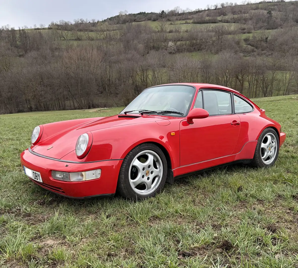 Porsche 964 Carrera 4  Turbolook Cargraphic Rojo - 1