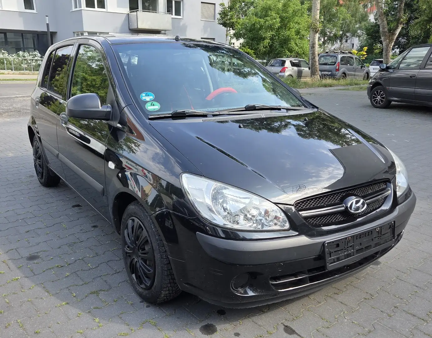 Hyundai Getz 1.1L TÜV bis 05/2026 Perfekt für Fahranfänger Schwarz - 1