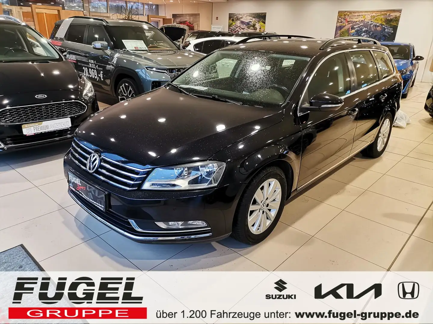 Volkswagen Passat Variant 2.0 TDI Comfortline BMT AHK|Klimaaut.|SHZ Zwart - 1