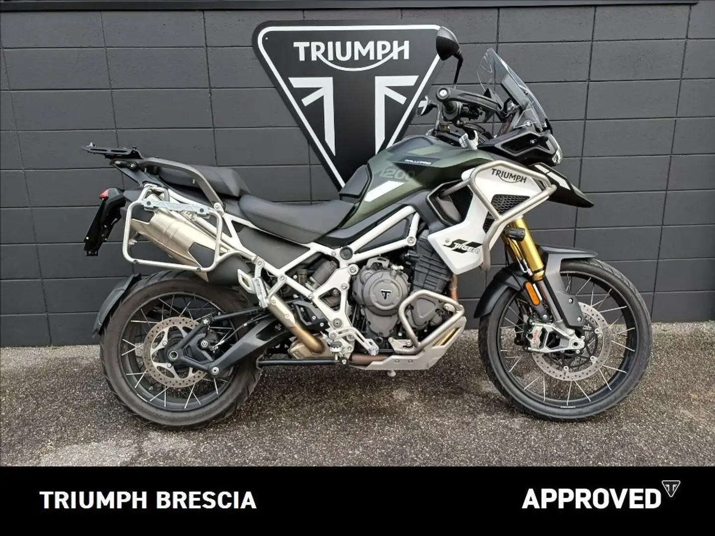 Triumph Tiger 1200 Rally Pro Abs Verde - 1