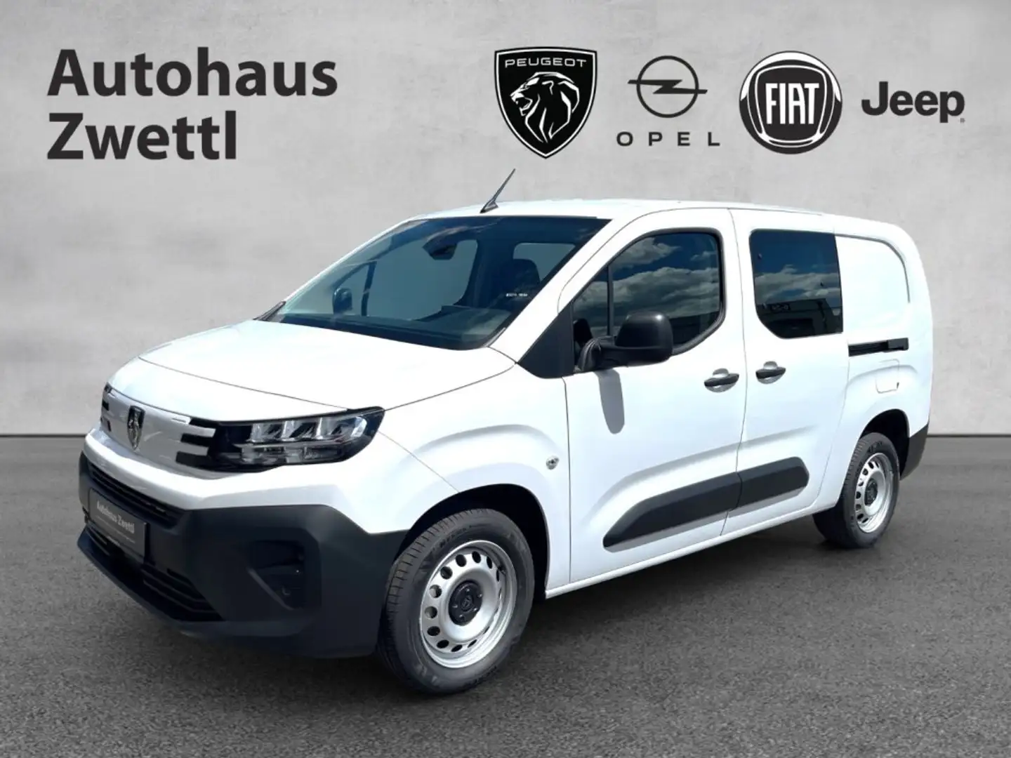 Peugeot Partner DoKa BHDI 100 Wit - 1