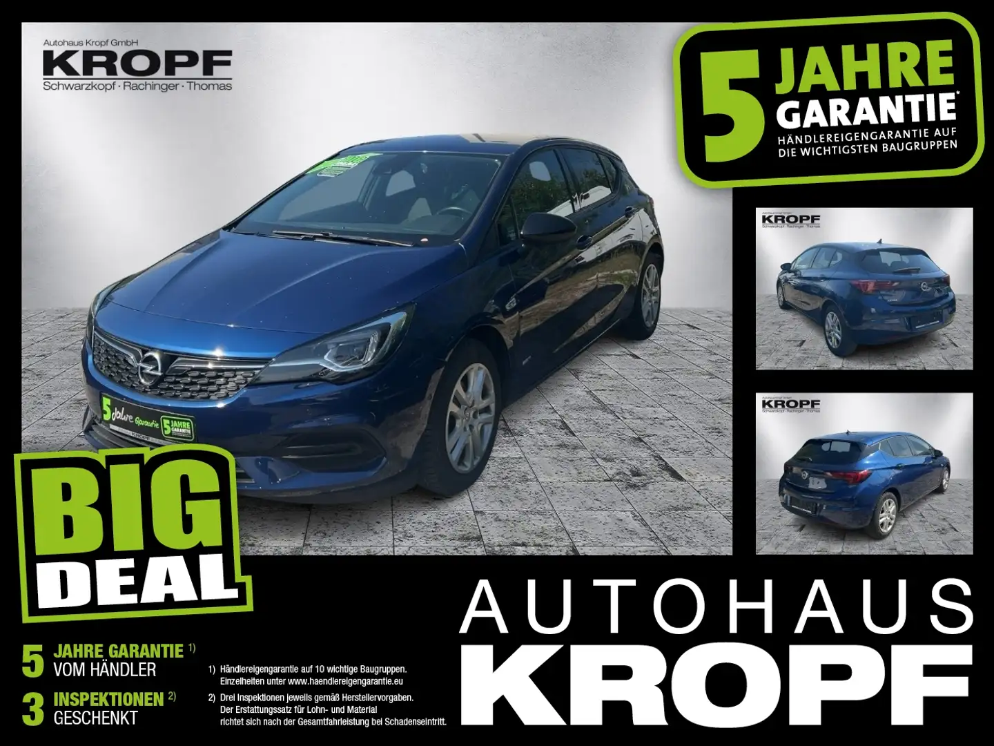 Opel Astra K 1.2T Sitzheizung,Lenkradheizung,Klima, Azul - 1