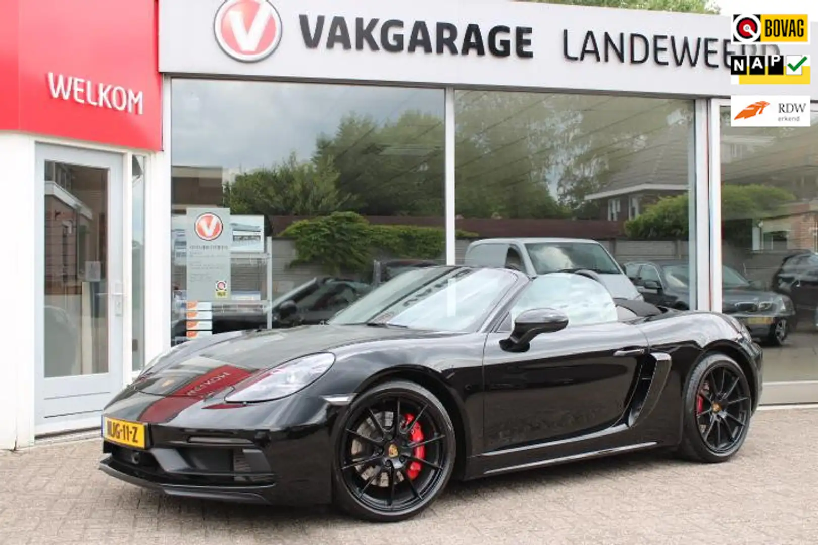 Porsche 718 Boxster GTS 4.0 PDK Nero - 1