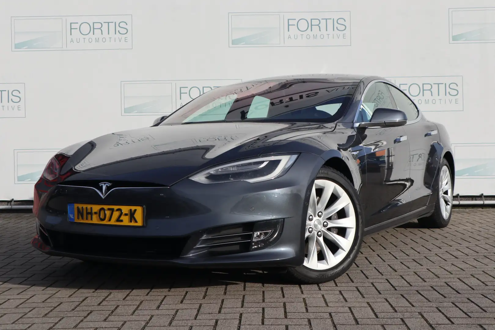 Tesla Model S 75 Base Gratis Supercharging! NL Auto! 1E Eig/ / N Grijs - 1