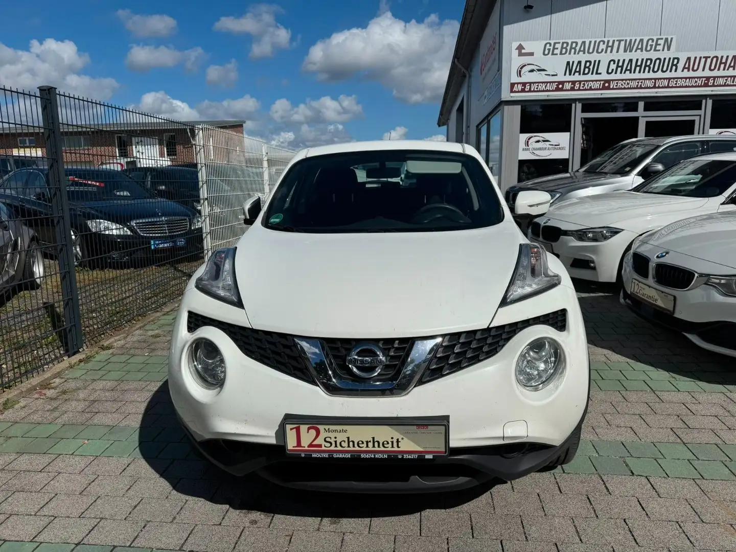 Nissan Juke Visia Plus 1.6 Klimaanlage Weiß - 2