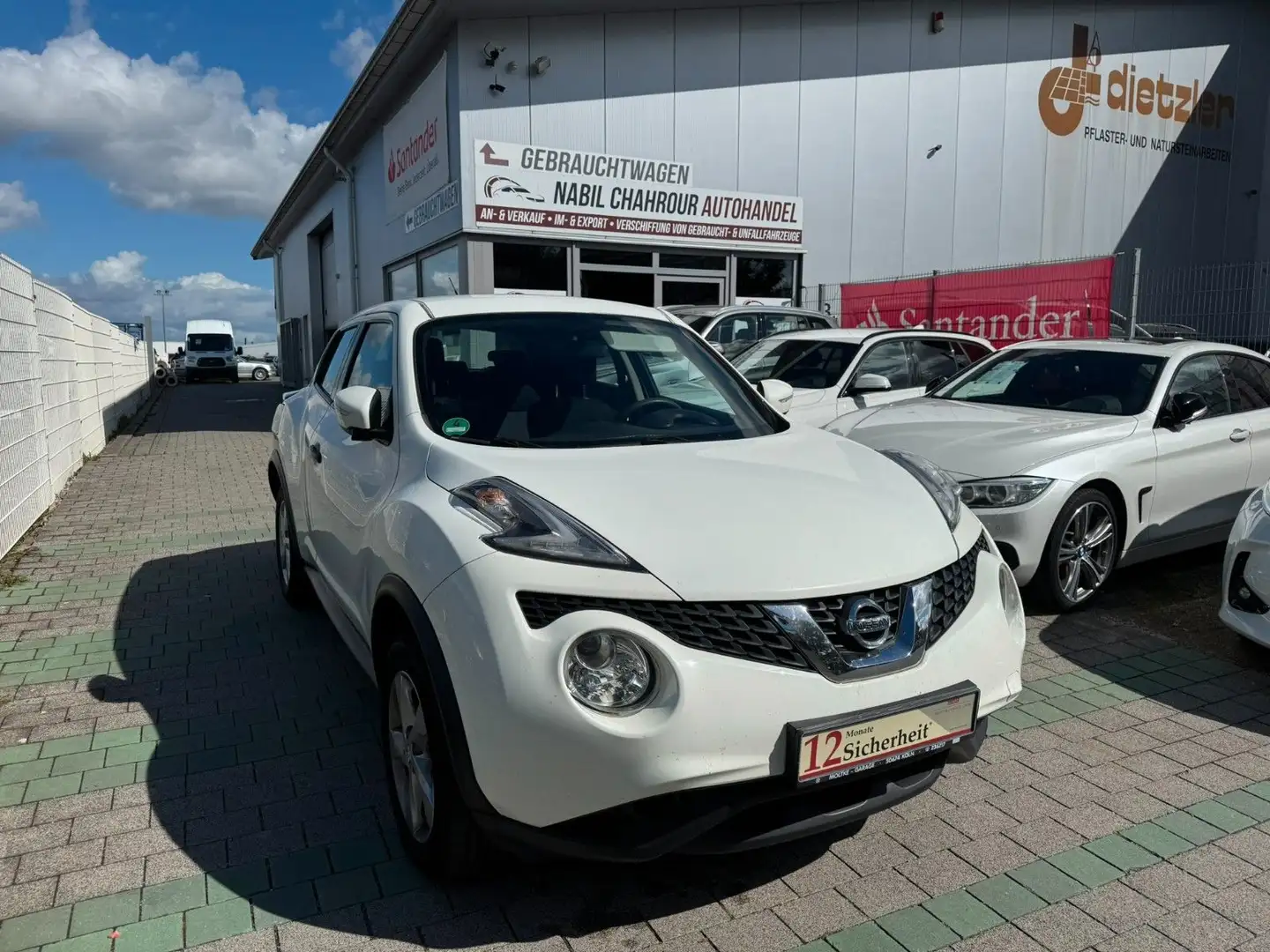 Nissan Juke Visia Plus 1.6 Klimaanlage Weiß - 1
