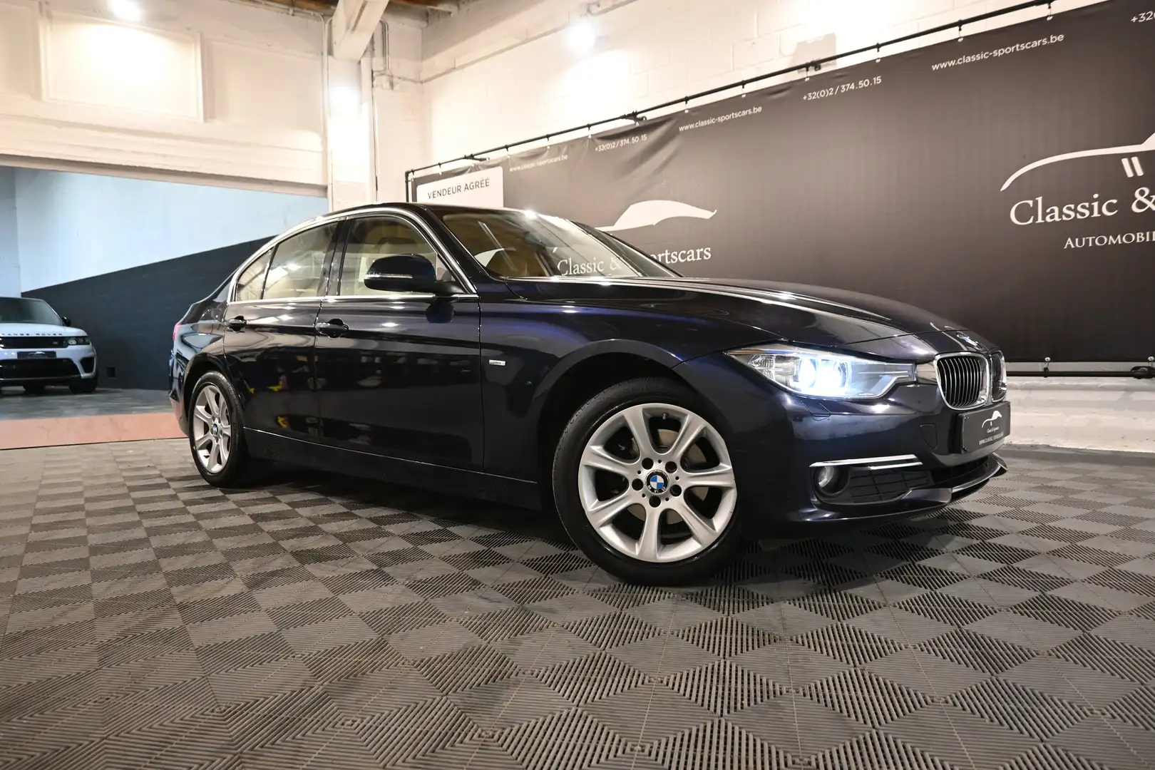 BMW 316 316i LUXURY / CUIR / GPS NAVI / XENON / TEL  ! Albastru - 2