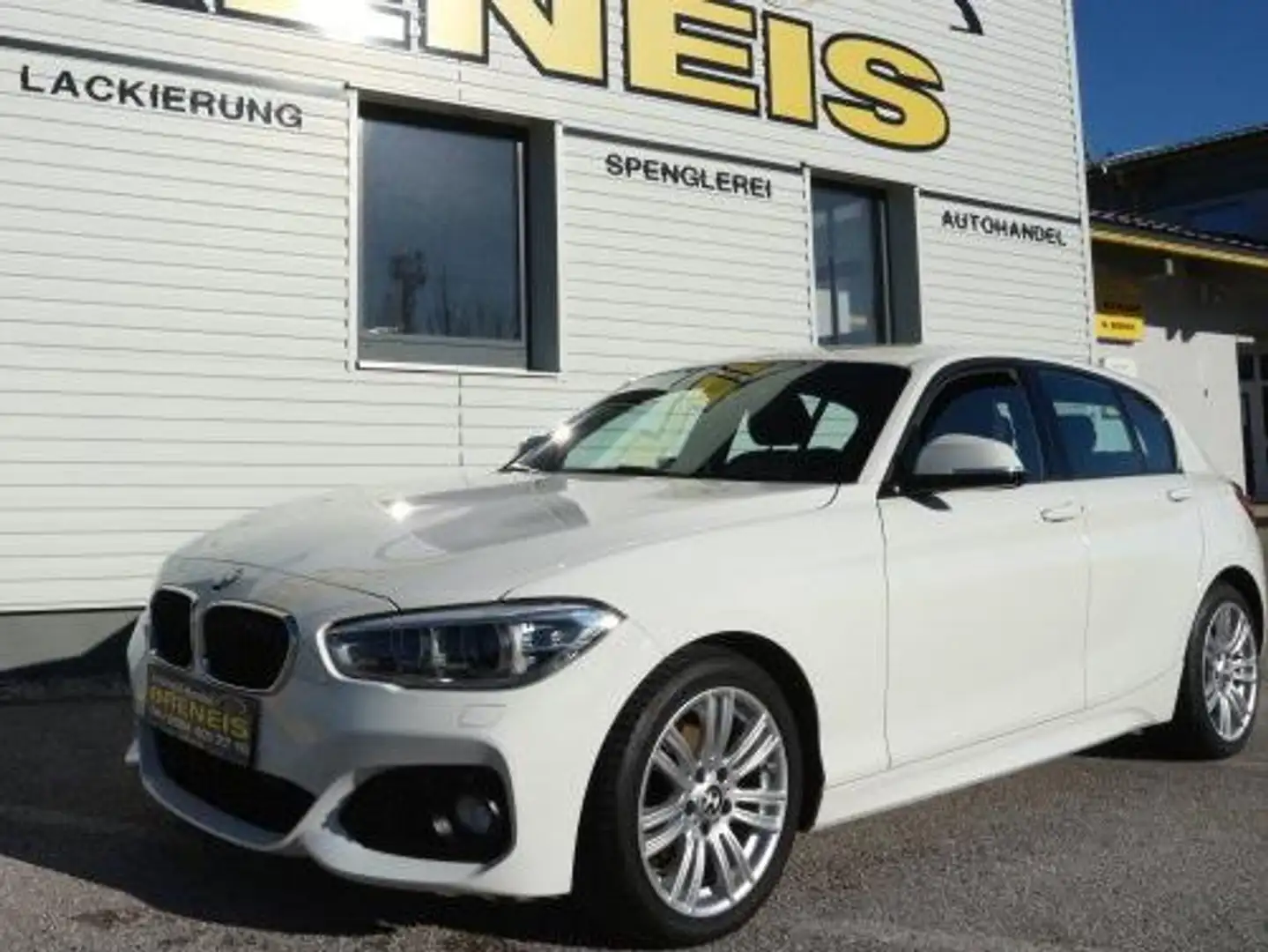 BMW 118 118 d M Sport*2,0*150PS* Weiß - 2