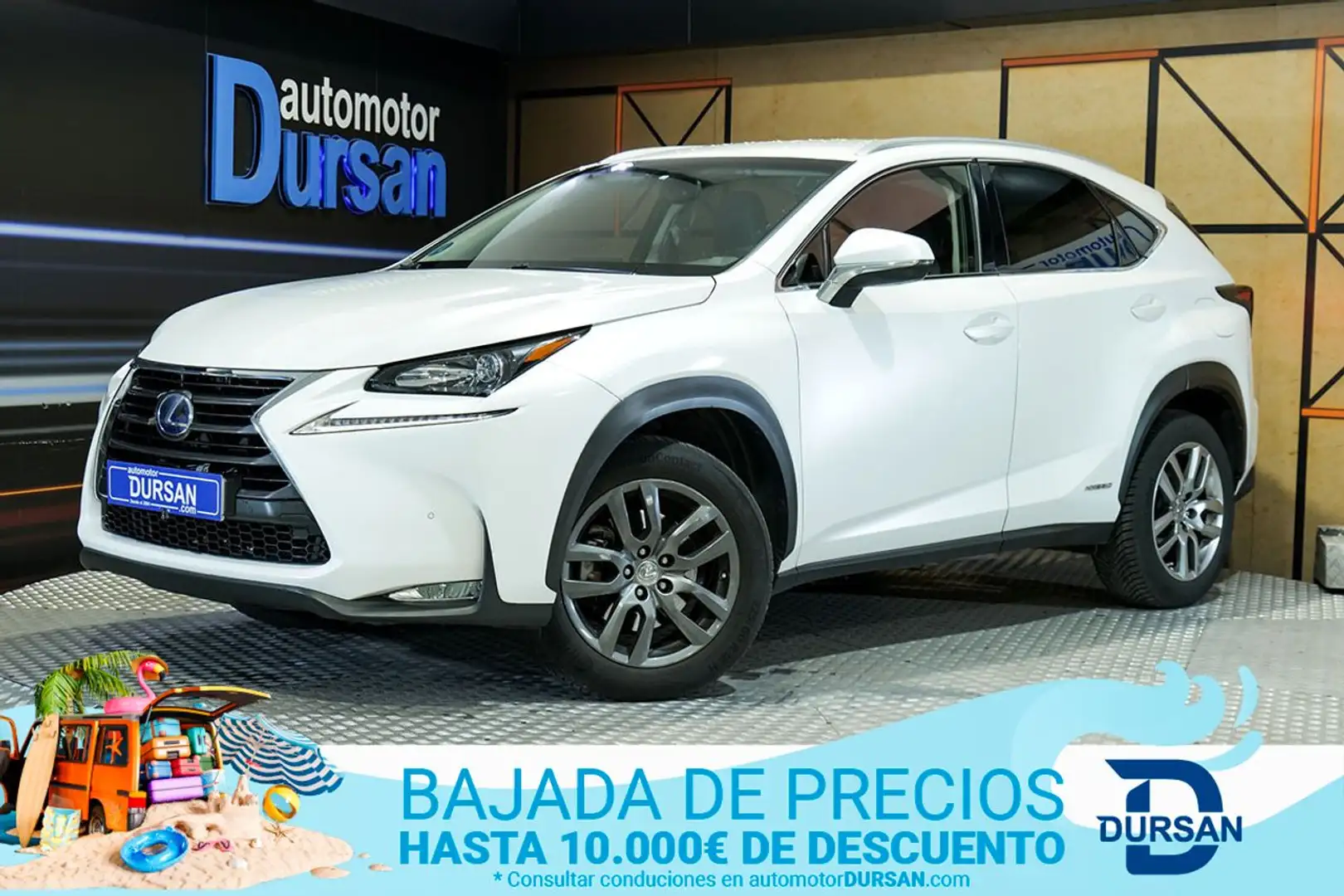 Lexus NX 300h 2.5 Executive 4WD Blanco - 1