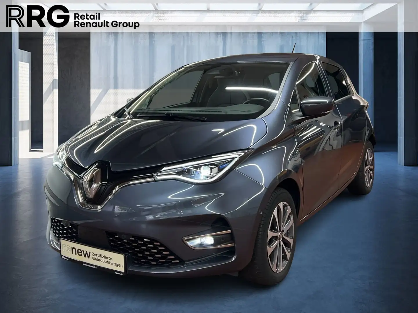 Renault ZOE INTENS R135 50 kWh  BATTERIEKAUF Gris - 1