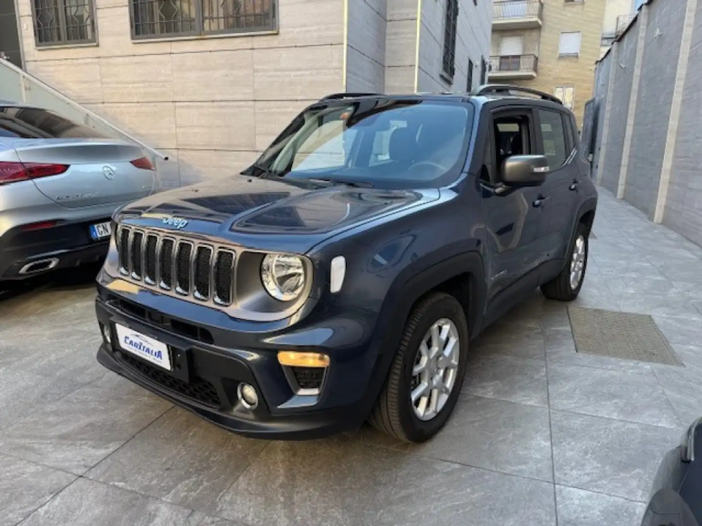 Jeep Renegade 1.3 T4 190CV PHEV 4xe AT6 Business Plus Bleu - 1