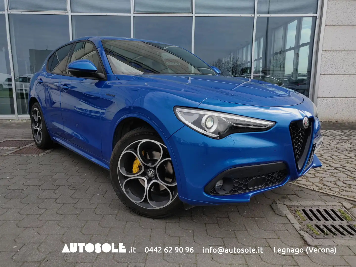 Alfa Romeo Stelvio 2.2 Veloce Q4 210cv Automatico Blu/Azzurro - 1