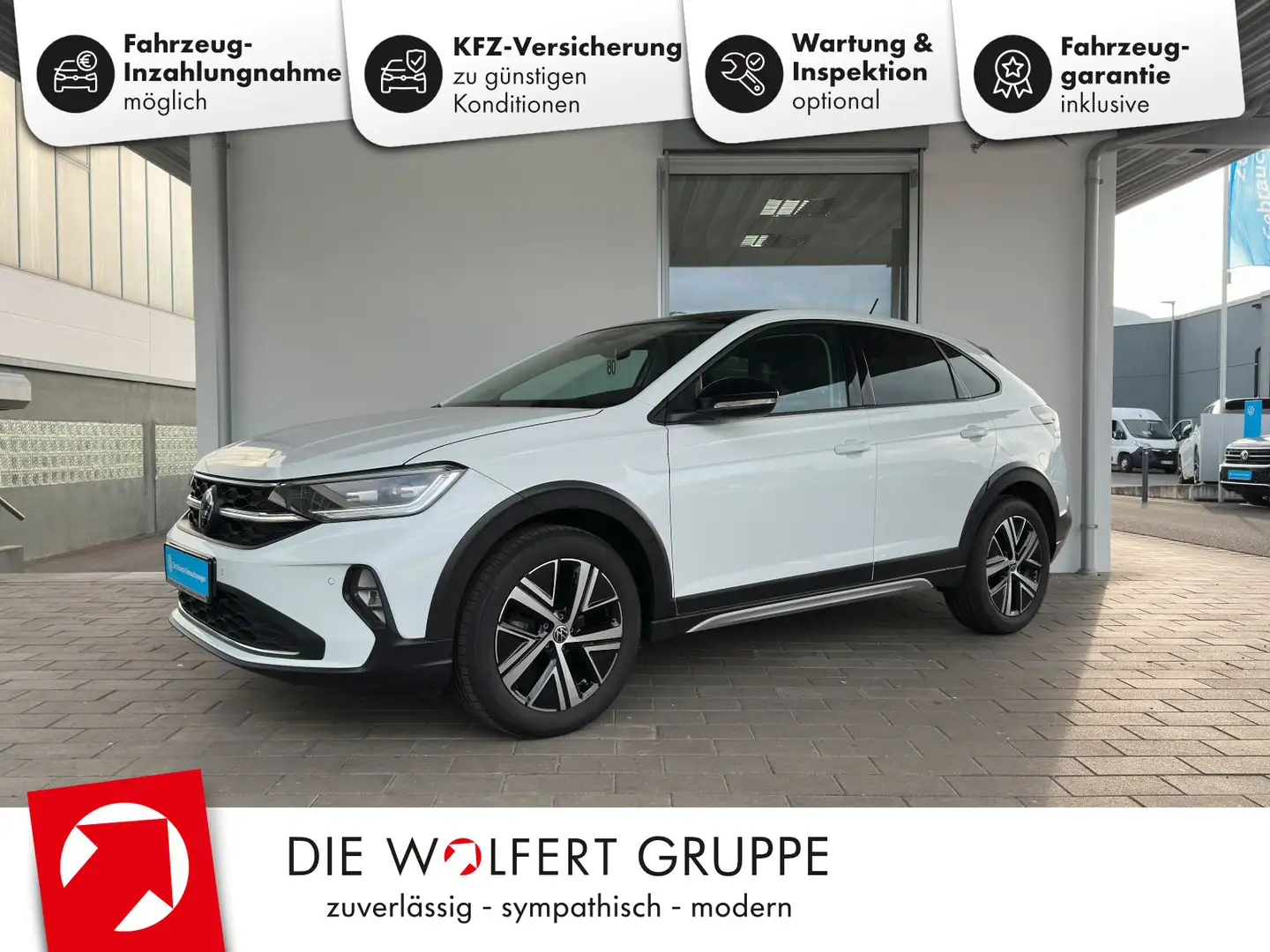 Volkswagen Taigo Style 1.5 TSI DSG PANO AHK RFK NAVI Wit - 1