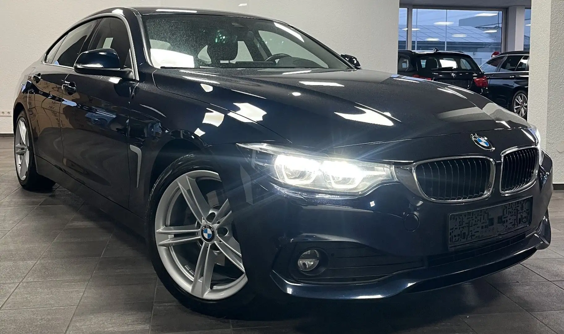 BMW 420 LED AHK M PAKET 1.HAND HEAD UP Blau - 2