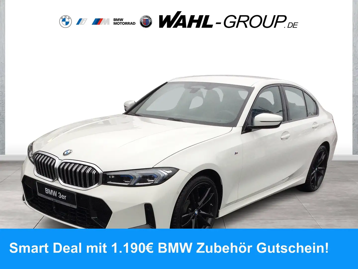 BMW 320 d xDrive M Sport HeadUp Adapt LED Innovation Harma Weiß - 1