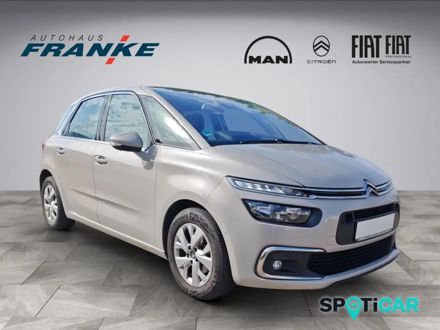 Citroen C4 Picasso BlueHDi 120 EAT6 FEEL Bej - 1