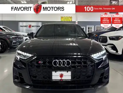 Black 2022 Audi S8 Sedan All-Wheel Drive Automatic