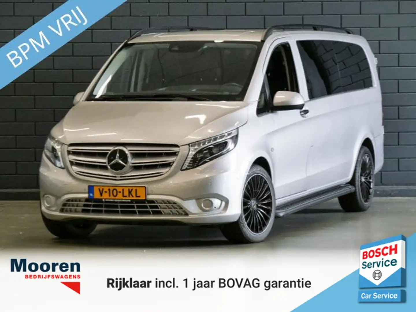 Mercedes-Benz Vito 119 CDI Extra Lang DUBBELE CABINE | TREKHAAK | CAM Zilver - 1