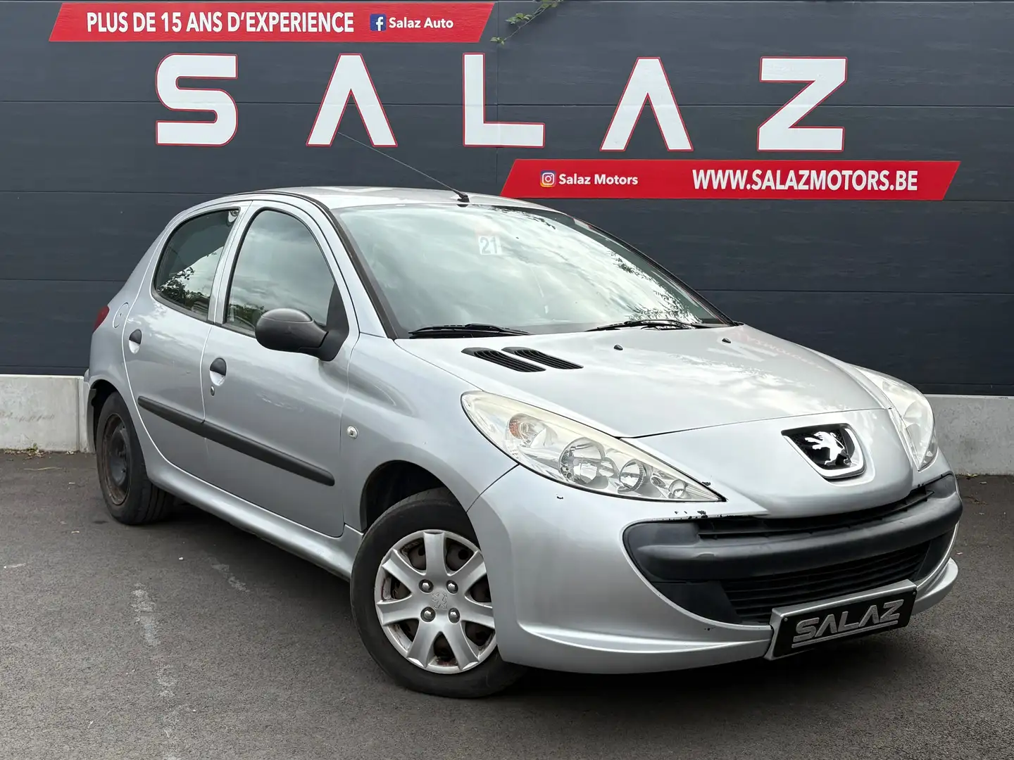 Peugeot 206 1.4i /MARCHAND/EXPORT/TELLE QUELLE Grijs - 1