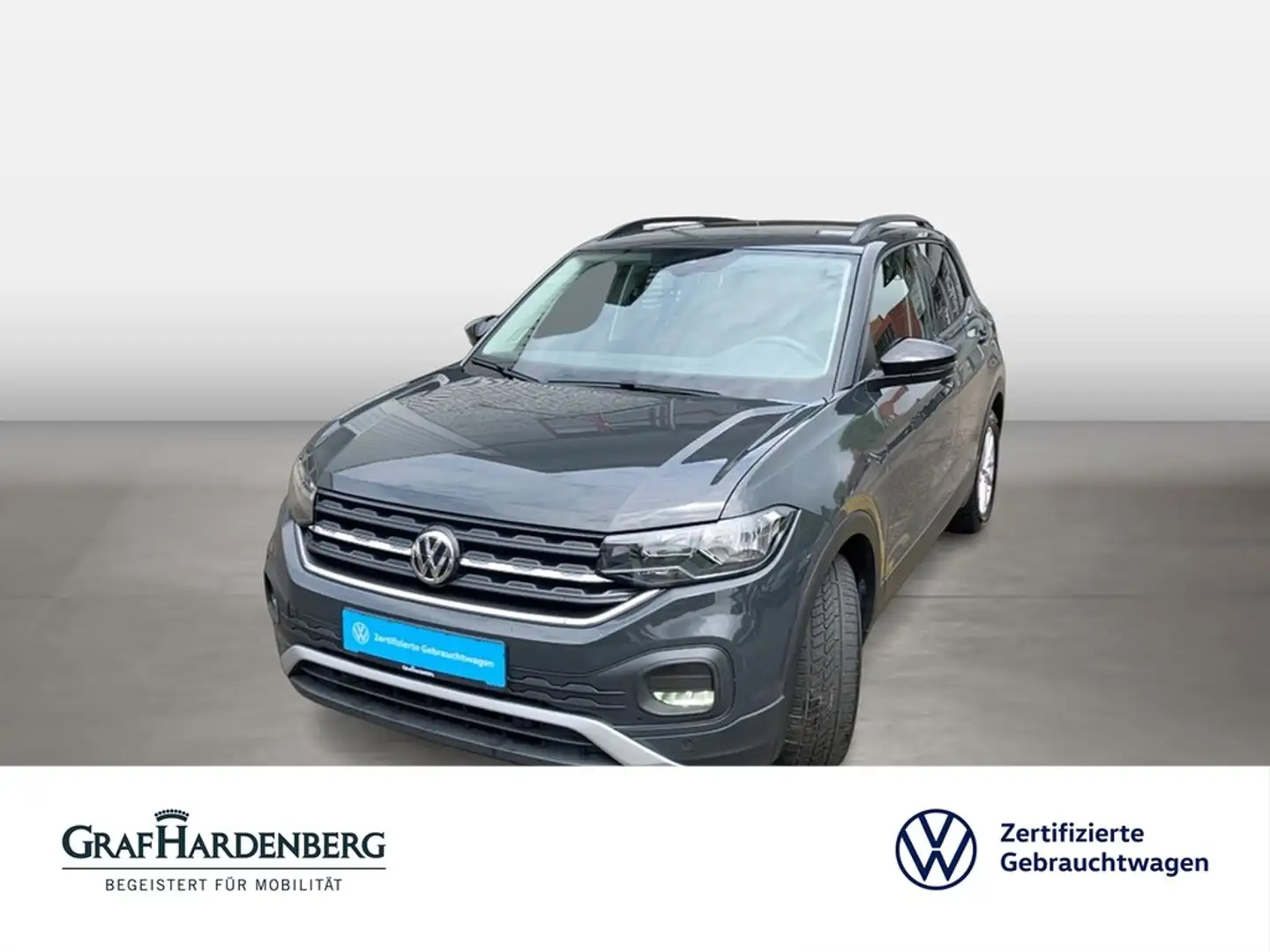 Volkswagen T-Cross Life 1.0 TSI Navi Climatronic Grau - 1