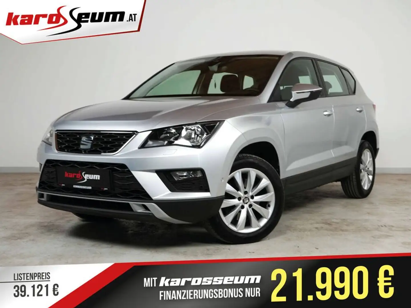 SEAT Ateca Style 2.0 DSG *VIRTUAL*WINTER-P*BEATSAUDIO* Silber - 1