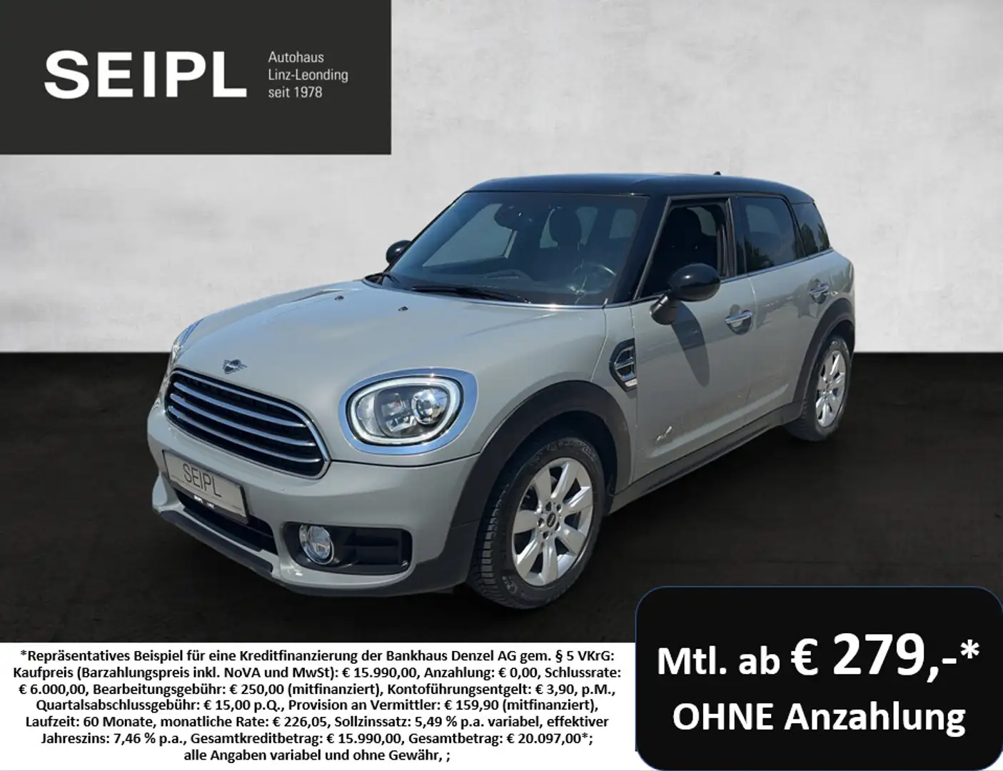 MINI Cooper D Countryman MINI Countryman Cooper D ALL4 Aut. Grau - 1