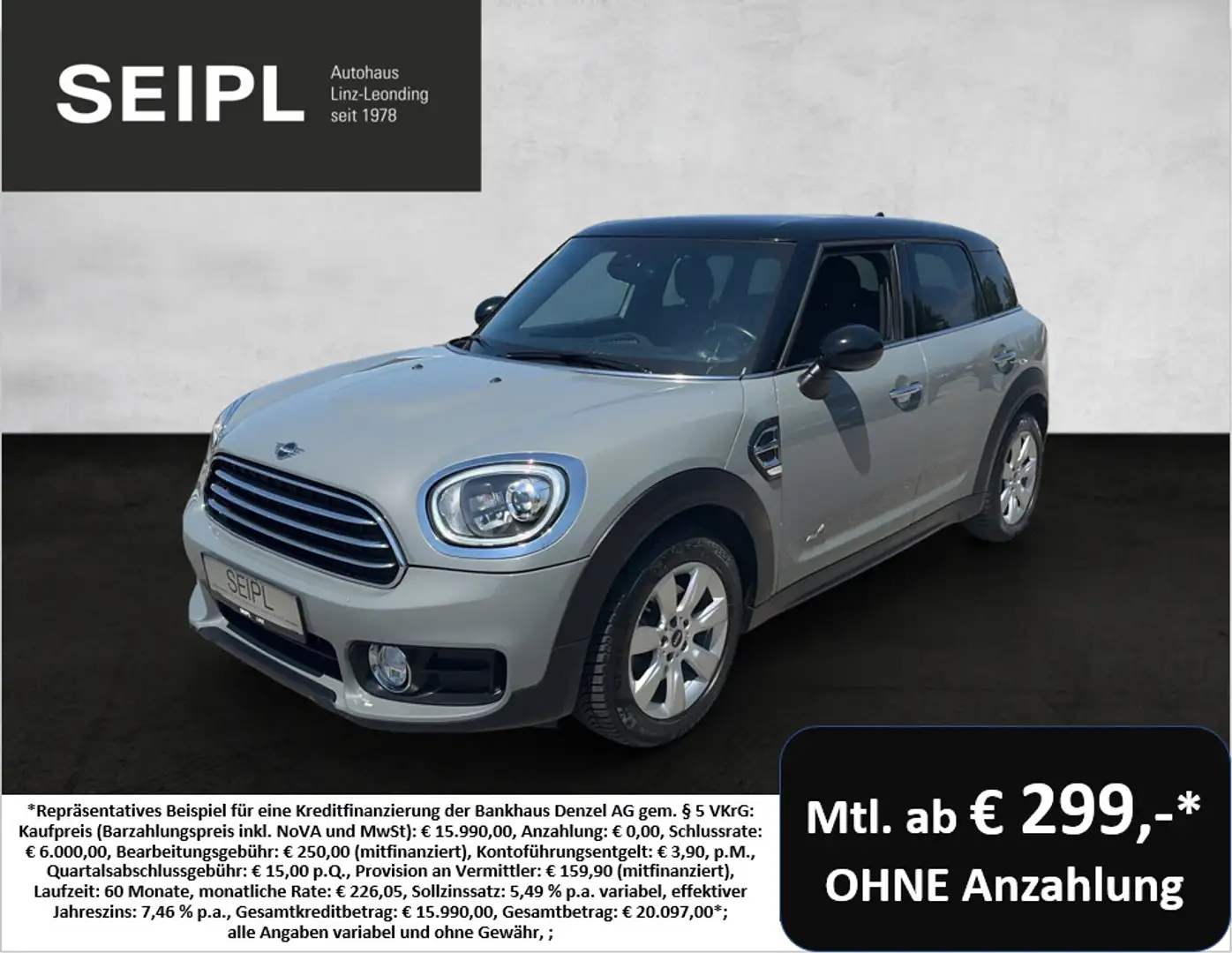 MINI Cooper D Countryman MINI Countryman Cooper D ALL4 Aut. Grau - 1