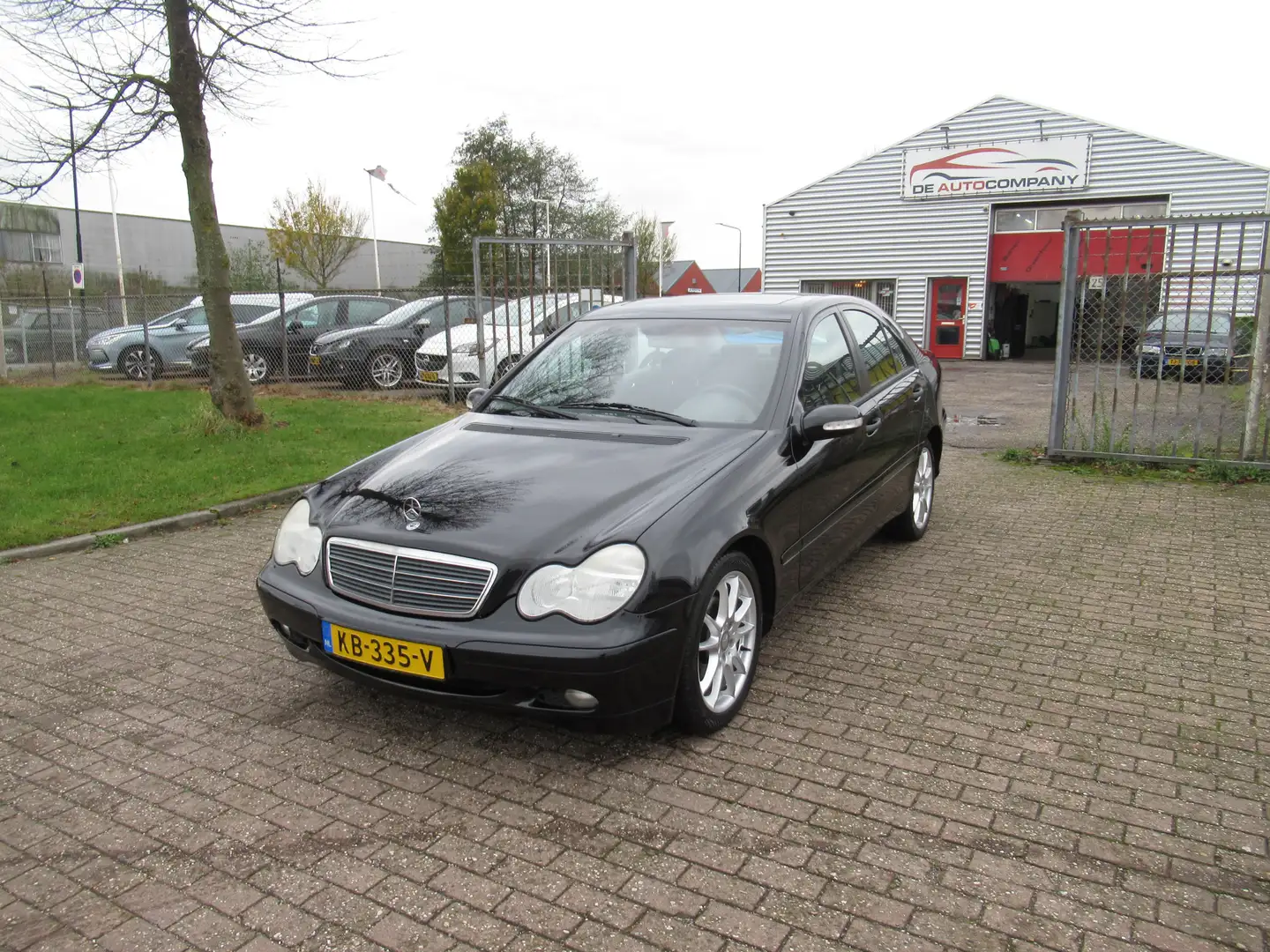 Mercedes-Benz C 180 K. Classic Automaat Nette Auto Zwart - 2