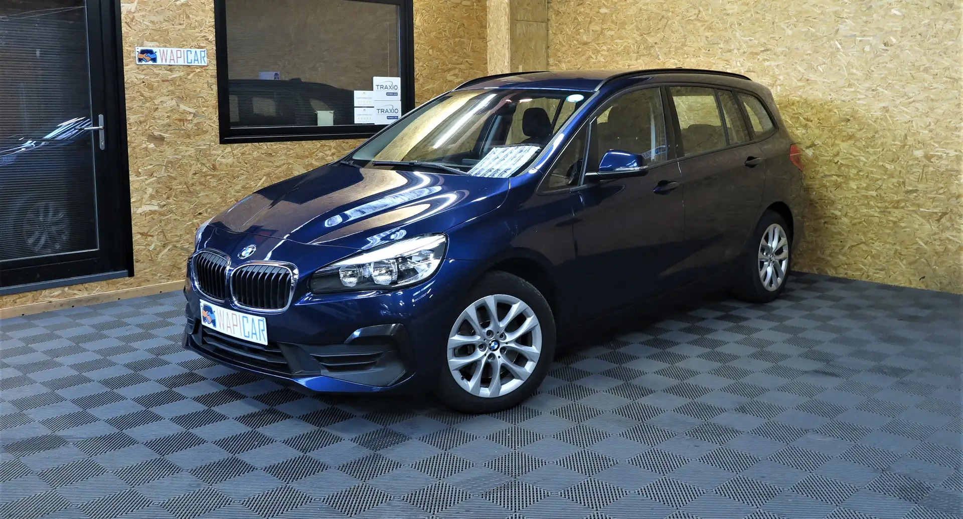 BMW 218 Gran Tourer 218i cuir chauffant*navi Blauw - 2