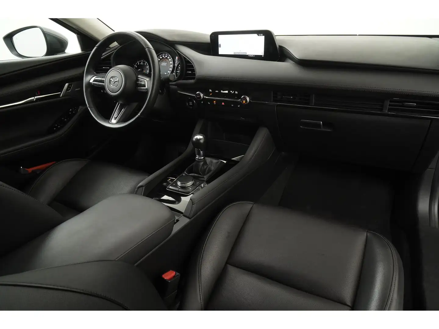 Mazda 3 2.0 e-SkyActiv-X M Hybrid 180 Luxury | Leder | Bos Gris - 2