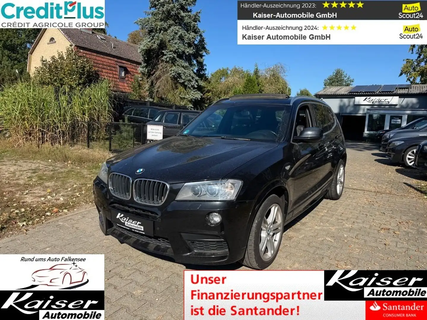 BMW X3 xDrive 20 d -- M-SPORTPAKET -- Schwarz - 1