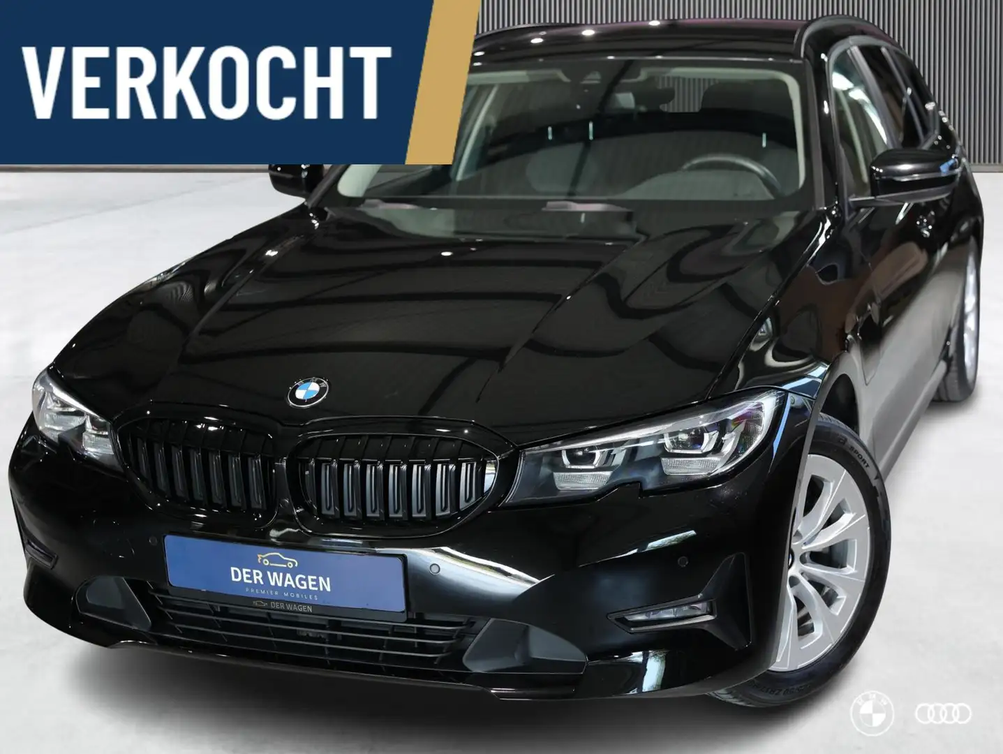 BMW 320 320e SPORT LINE / SPORTSEAT / MSPORT ST. / STOELVW Zwart - 1
