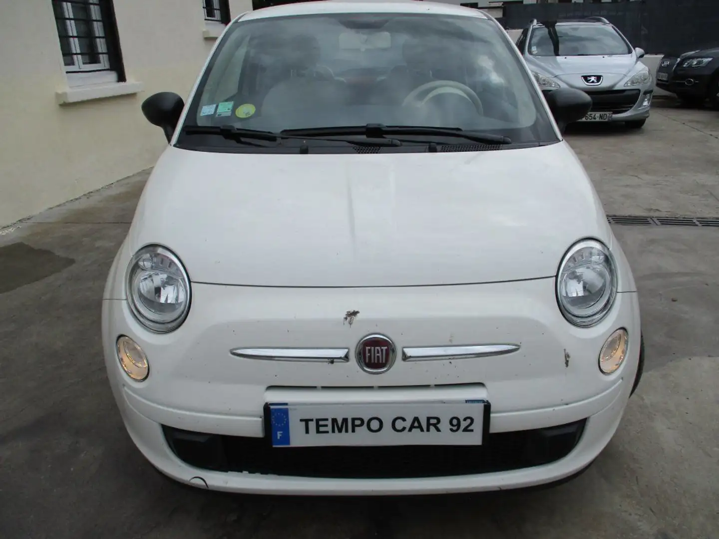 Fiat 500 1.2 8V 69 ch Pop Blanc - 2