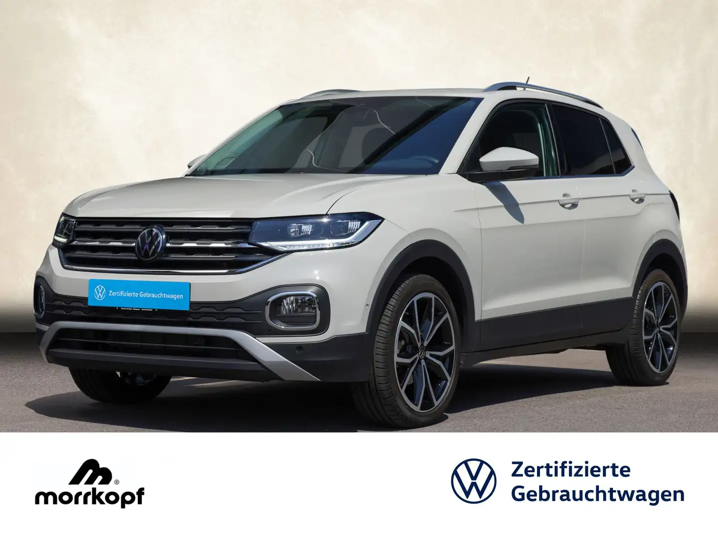 Volkswagen T-Cross 1.5TSI DSG Style +LED+ACC+CAM+ Bluetooth Silber - 2