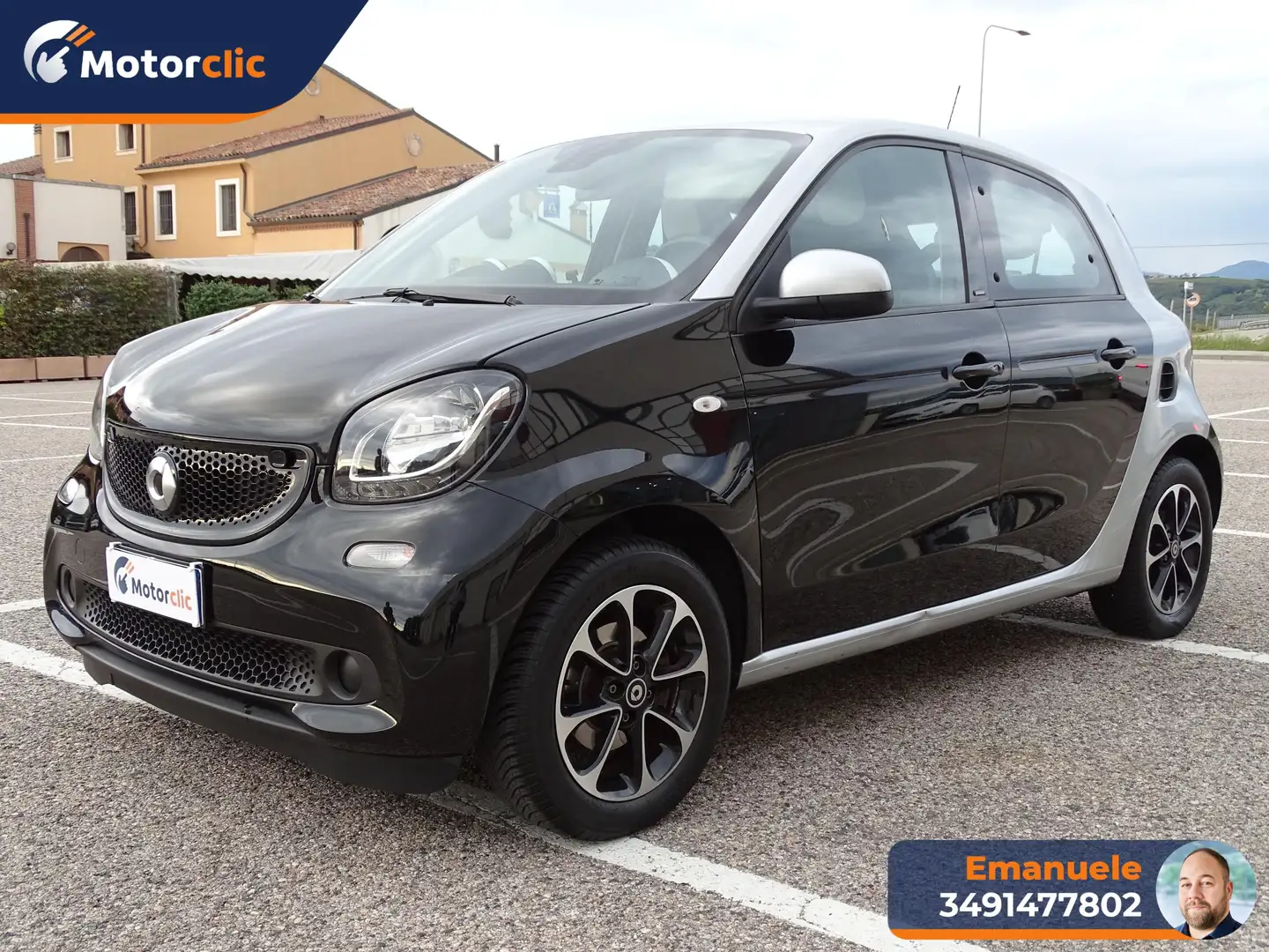 smart forFour Forfour 1.0 Passion 71cv Schwarz - 1