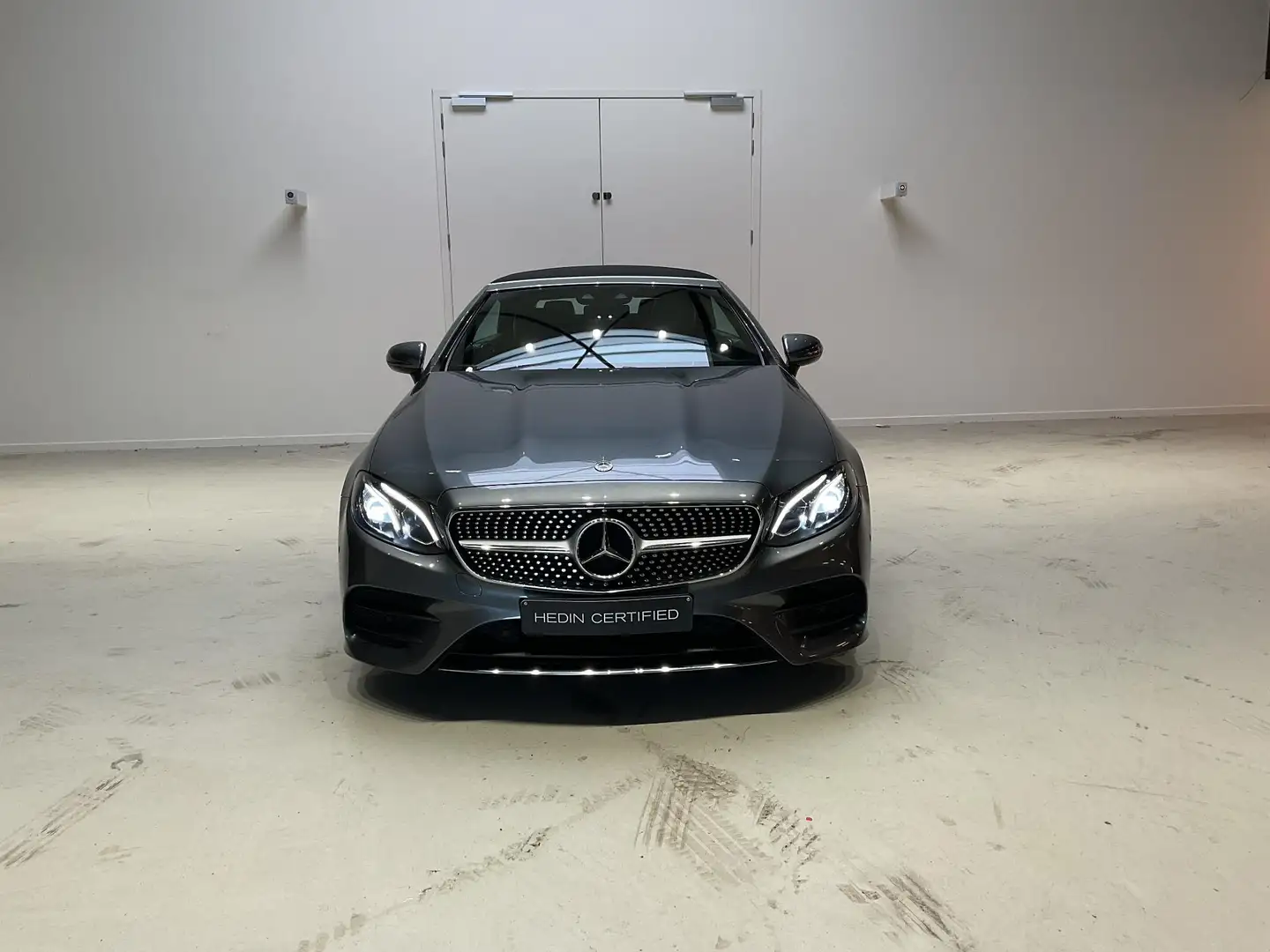 Mercedes-Benz E 220 D Cabriolet AMG Line | Leren Zetels | Verwarmde Ze Gris - 2
