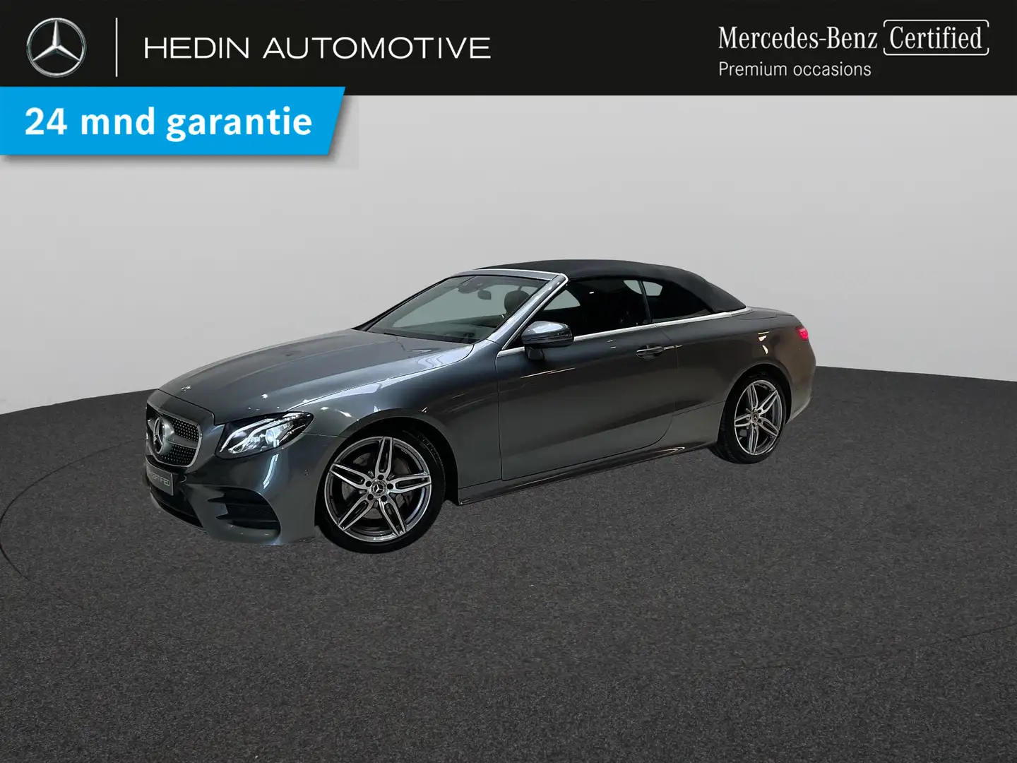 Mercedes-Benz E 220 D Cabriolet AMG Line | Leren Zetels | Verwarmde Ze Gris - 1