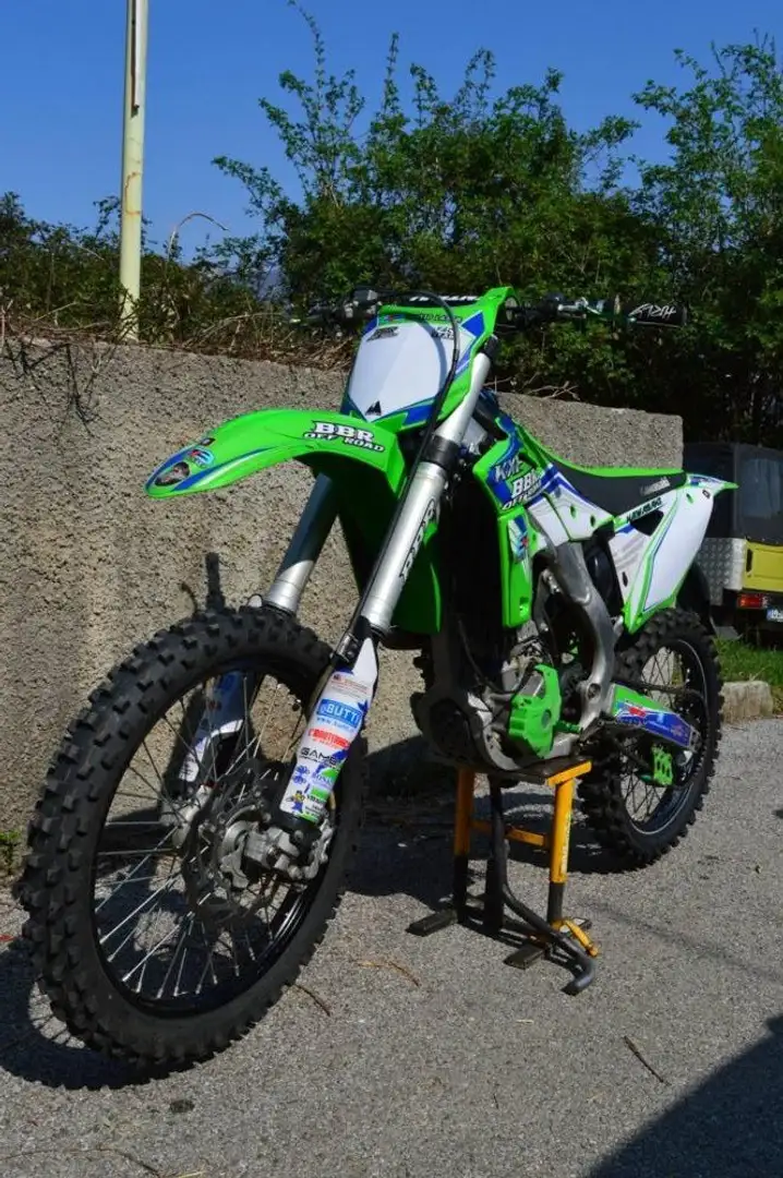 Kawasaki KX 250 zelena - 1