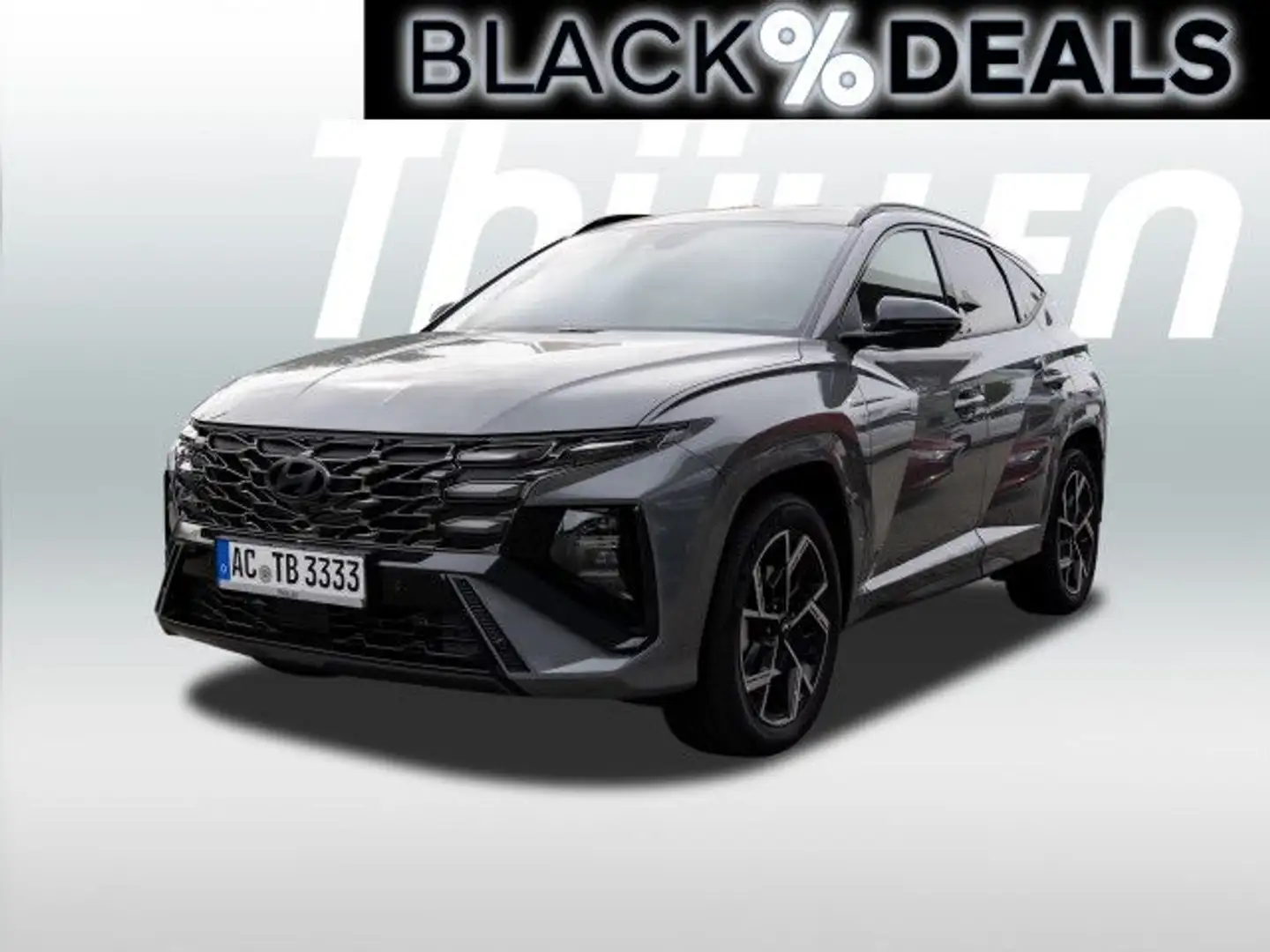 Hyundai TUCSON HEV (MY25) 1.6 T-GDi 4WD N-Line Bluetooth Gris - 1