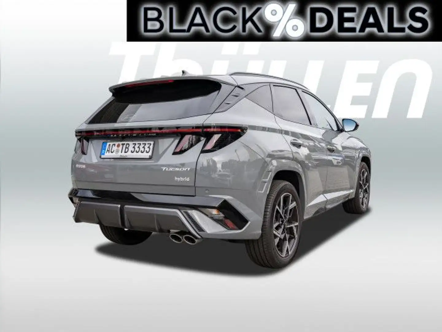 Hyundai TUCSON HEV (MY25) 1.6 T-GDi 4WD N-Line Bluetooth Gris - 2