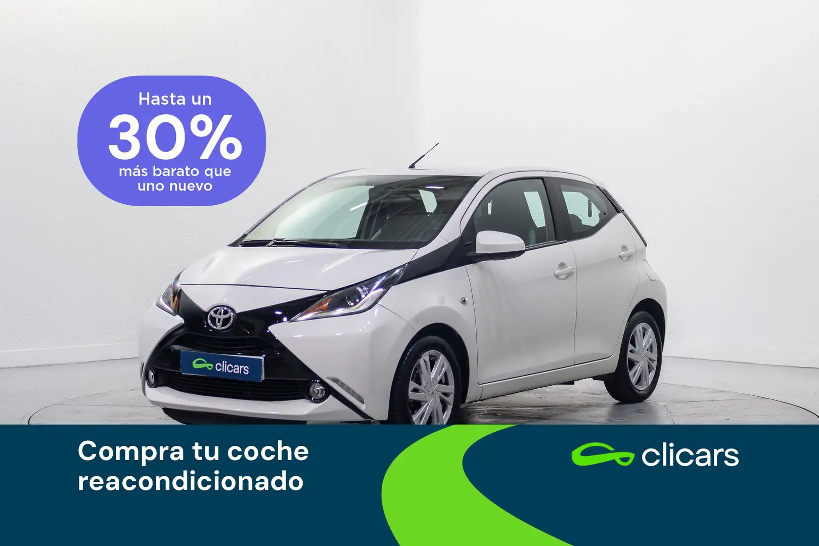 Toyota Aygo 1.0 VVT-i x-cite x-shift Blanc - 1
