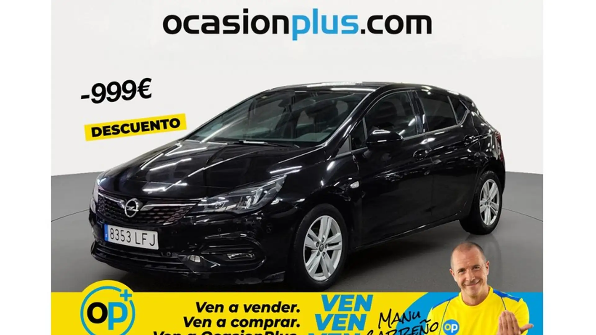 Opel Astra 1.2T S/S GS Line 110 Negro - 1