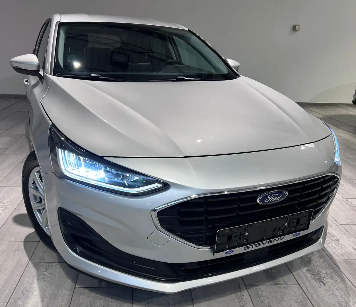 Ford Focus Connected 1.5EcoBlue 120CV *GPS*SIEGES SPORT*JA16* Argent - 2